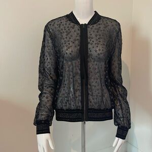 Marc Cain mesh jacket with stars